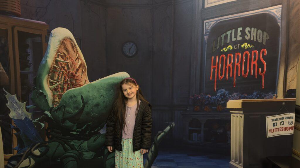 Livia before Little Shop of Horrors in New York City. Image by Christianne Klein