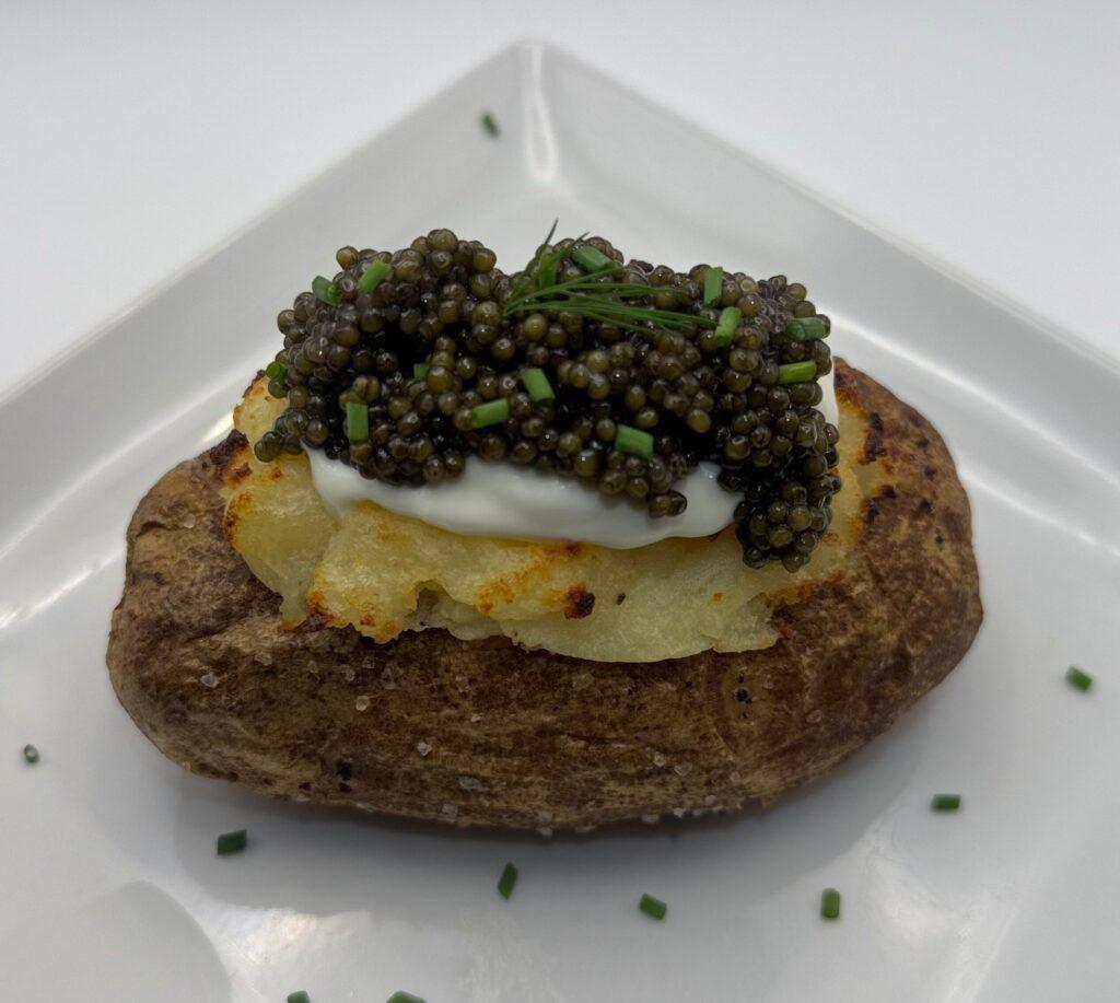 The world's best twice-baked potato. Image by Christianne Klein