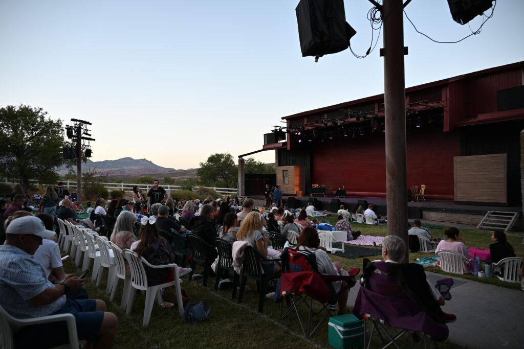 View of the stage. Image by Dan Sattel