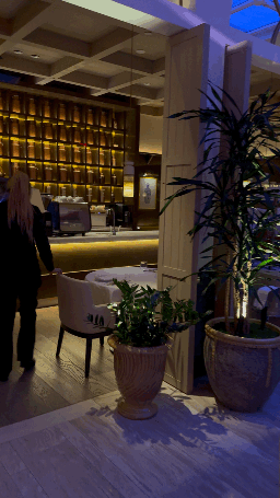 Emily Simpson inside Chyna Club, Fontainebleau Las Vegas.  Image by Christianne Klein