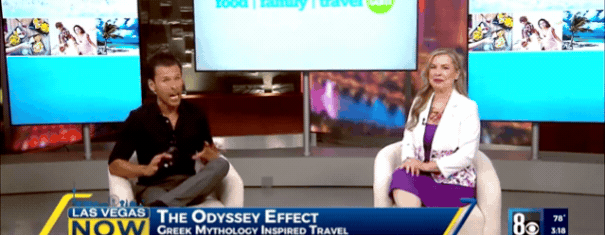 Christianne Klein and JC Fernandez on CBS Las Vegas