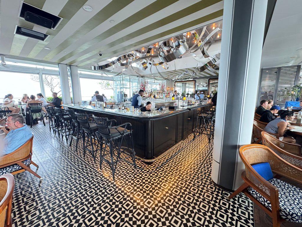Inside Spago in Singapore. Image by Christianne Klein