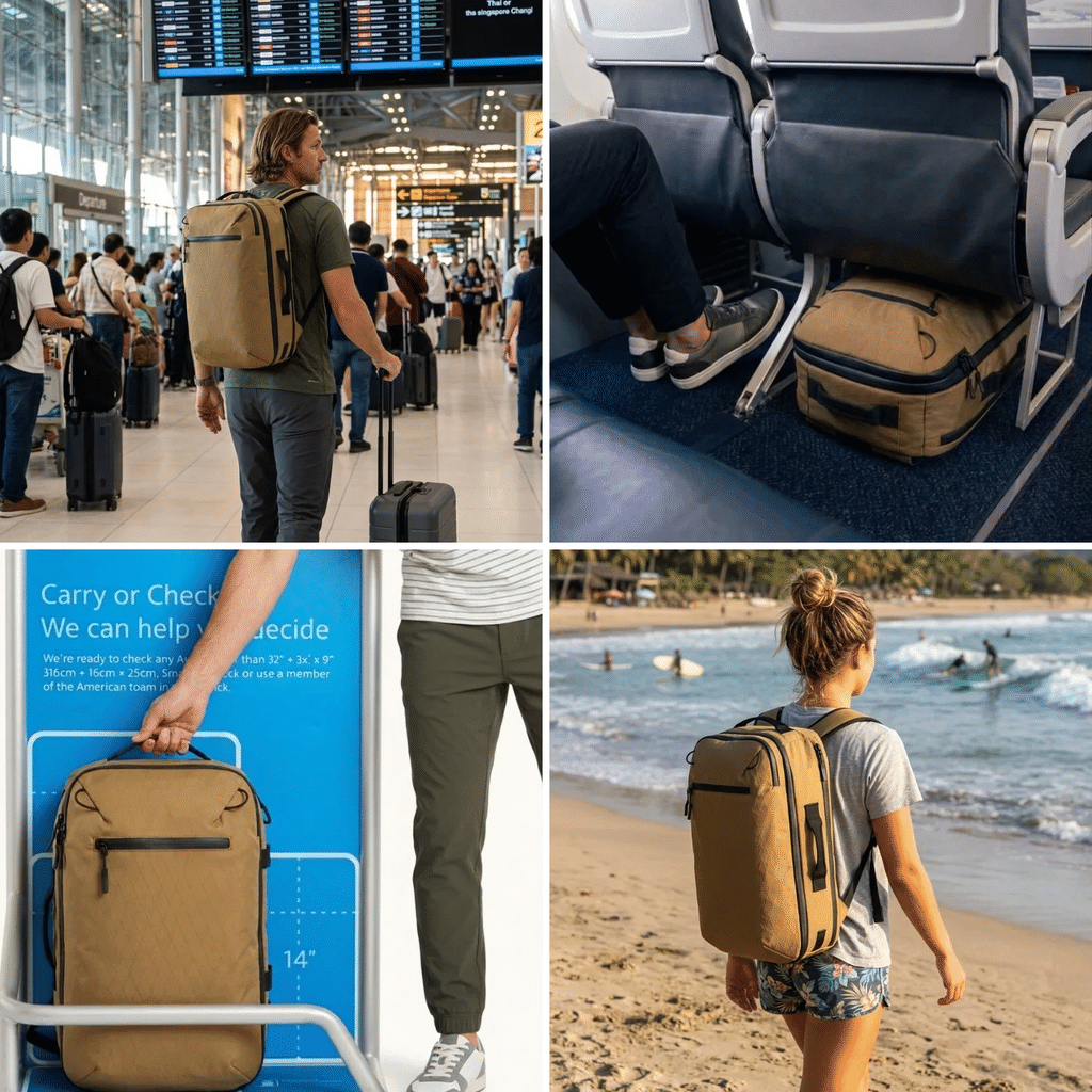 COR Surf Island Hopper TriCor Travel Backpack