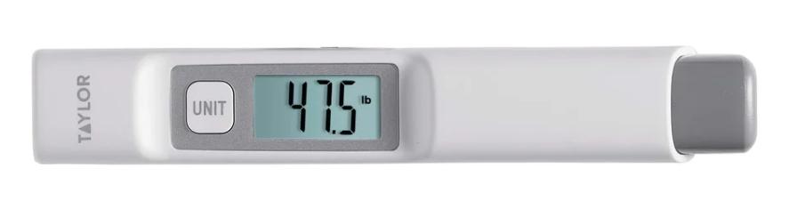 Taylor Kinetic Powered Digital Luggage Scale
